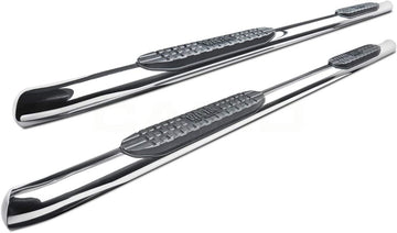 Westin 21-24220 Pro Traxx 4 Oval Nerf Step Bars fits 2022-2023 Tundra Double Cab Polished SS 1 Pair