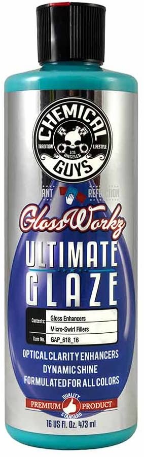 Chemical Guys Gap_618_16 GLOSSWORKZ Glaze-Super Finish (16 OZ) 16 Ounce, (Single Unit)