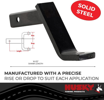 Husky 31363 11-1/2 X 4-3/4 X 6 Class III Ball Mount 11-1/2 X 4 - 3/4 X 6 - Inches