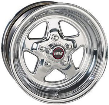 Weld Racing Pro Star (Series 96) Polished Aluminum - 15 X 12 Inch Wheel