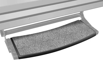 Prest-O-Fit 2-0373 Outrigger Radius Castle Gray 22" RV Step Rug