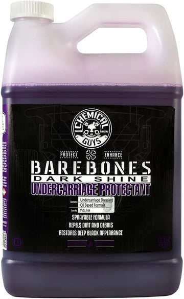Chemical Guys TVD_104 Bare Bones Premium Dark Shine Spray for Undercarriage, Tires and Trim, 128 oz (1 Gallon)