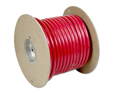 Pacer Yellow 4 AWG Battery Cable - 100'