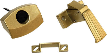 RV Designer H521, Door Latch, No Lock, Interior Hardware (6) Stainless Steel
