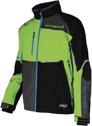 Motorfist mens blouson X-Large Green/Blue