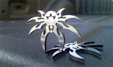 Poison Spyder Chrome Spyder Emblem