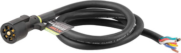 CURT 56601 7-Way RV Blade Replacement Trailer Harness 6-Foot Without Box