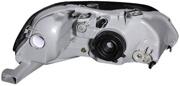Anzo USA 121234 Honda Civic Gun-Metal Crystal Clear Headlight Assembly - (Sold in Pairs) GunMetal