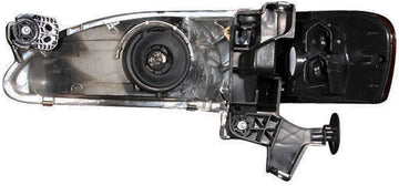 Anzo USA 121131 Toyota Corolla Crystal Black Headlight Assembly - (Sold in Pairs)