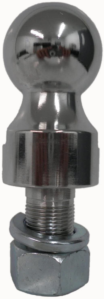 Husky 30601 2 X 1 X 1 Chrome Finish Solid Steel Trailer Hitch Ball Lift 2 X 1 X 1 - Inches