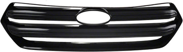 Black Horse Off Road BH-ABS6488BLK Black ABS 1 Pieces Grille Overlay Trims