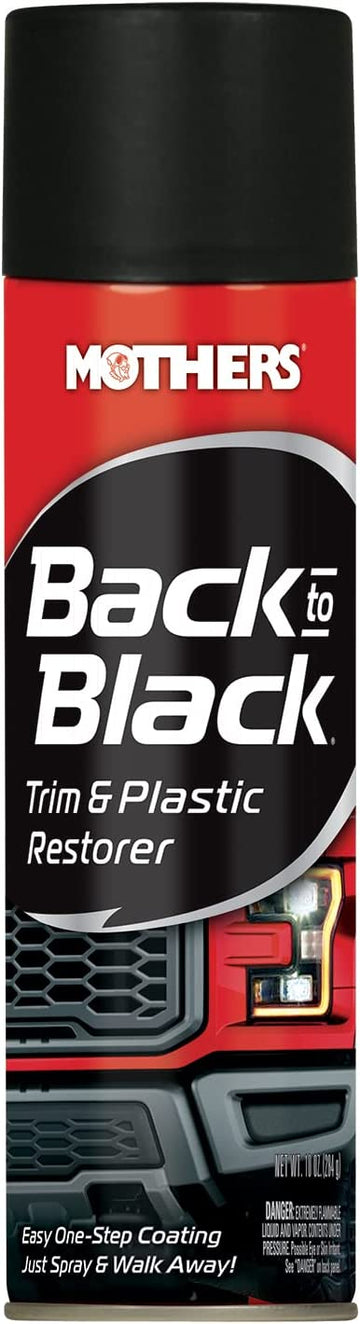 Mothers 06110 Back-to-Black Trim & Plastic Restorer - 10 oz.