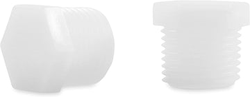 Camco 11630 Water Heater Drain Plug - Pack of 2,1/2 Inch, White Standard Replacement Drain Plugs