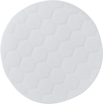 Chemical Guys BUFX_104_HEX5 Hex-Logic Light-Medium Polishing Pad, White, 5.5" Pad Fits 5" Backing Plate 5.5" Light-Medium Polishing