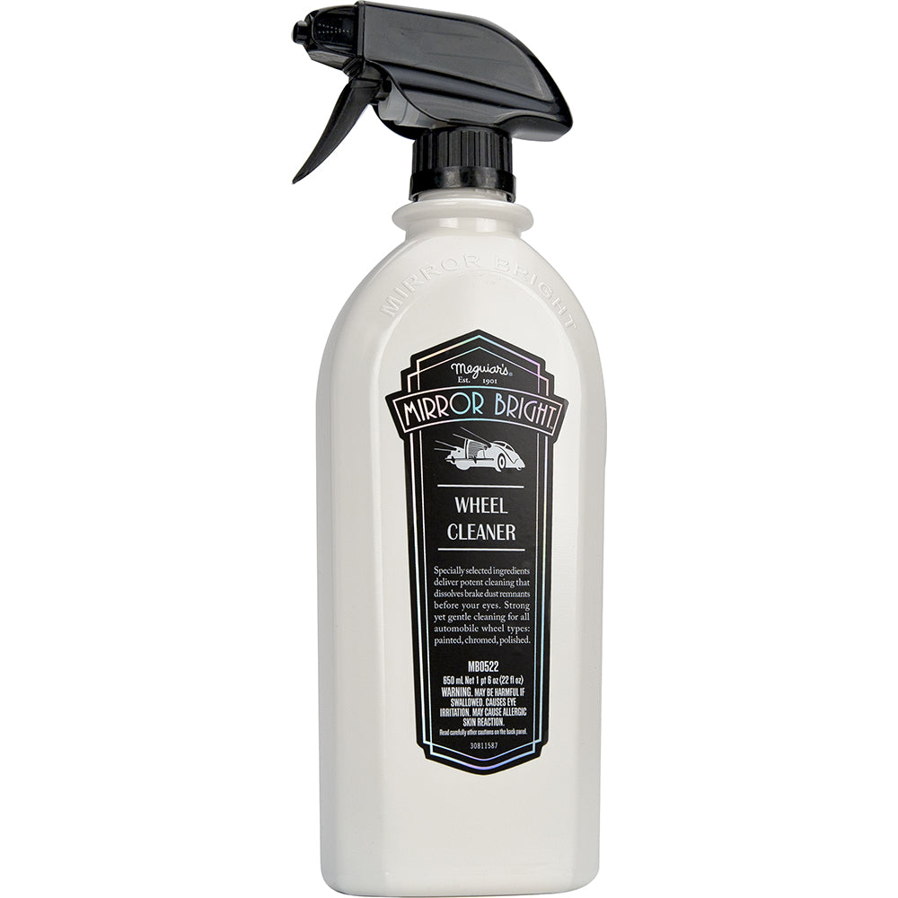 Meguiar's Mirror Bright™ Wheel Cleaner - 22oz Spray Bottle