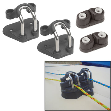Barton Marine Laser Replica Cleat Base Assembly f/Laser Dinghy