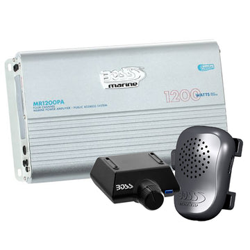 Boss Audio MR1200PA 4-Channel 1200W Full Range Class A/B Amplifier