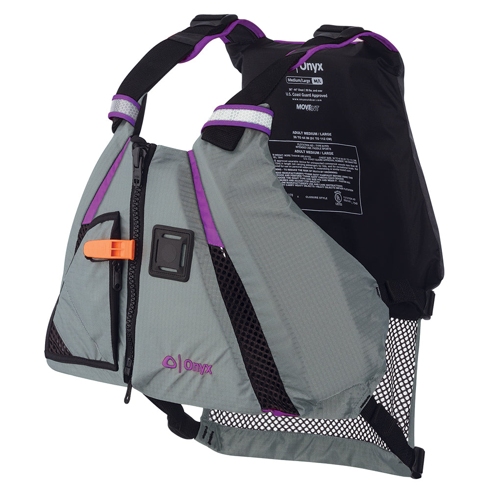 Onyx MoveVent Dynamic Paddle Sports Vest - Purple/Grey - XL/XXL