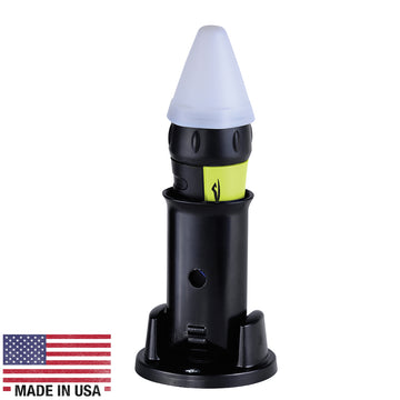 Princeton Tec AMP Kayak Mount w/ AMP 1L - Neon Yellow Light & Cone