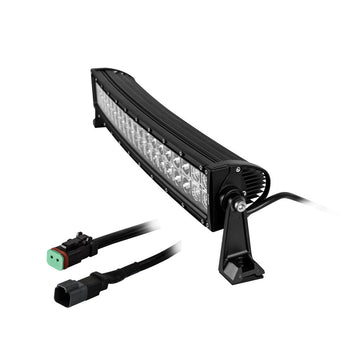 HEISE Dual Row Curved LED Light Bar - 22