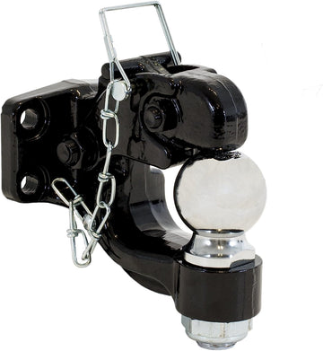 Buyers Products (BH82516) 8-Ton Combination Hitch, 2-5/16 Inch Ball, Black Without Mounting Kit 2-5/16 Inch