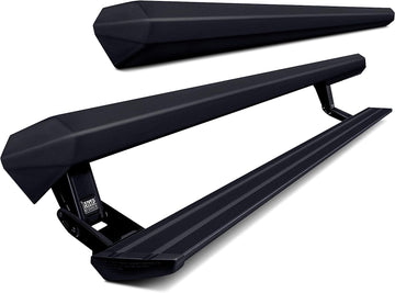 Amp Research 86154-01A Power Steps Fits Chevrolet Silverado 1500 , Black