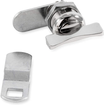 Camco 44333 5/8-Inch Thumb Operated Offset Cam Lock 5/8 Inch