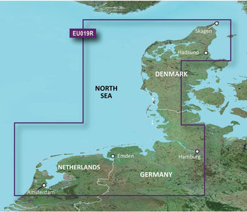 Garmin Bluechart G2 HXEU019R - Alborg to Amsterdam - Micro SD & SD