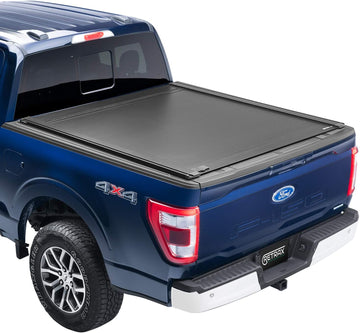 RetraxONE XR Retractable Truck Bed Tonneau Cover | T-60378 | Fits 2021-2023 Ford F-150 (incl. Raptor/Lightning) 5' 7" Bed (67.1"), Black