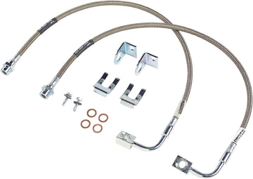 Rubicon Express RE1530 Front Brake Line for Jeep JK