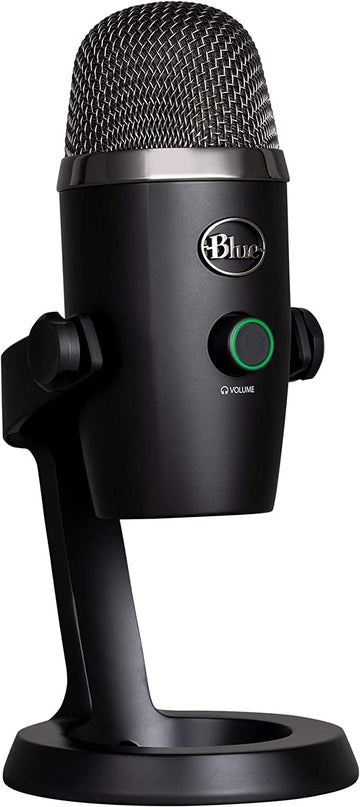 Logitech for Creators Blue Yeti Nano USB Microphone for PC, Podcast, Gaming, Streaming, Studio, Computer Mic - Blackout
