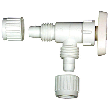Flair-It 16883 Plastic Angle Valve, 0.375