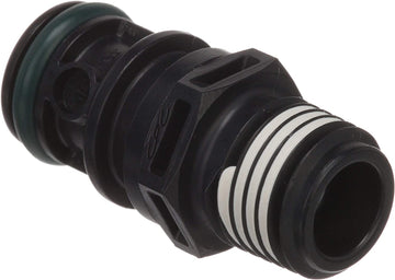 Attwood 8838TM6 Universal Sprayless Connector, Prevents Fuel Spray from Fuel Line, Tank Male, ¼-Inch NPT with Thread Sealant