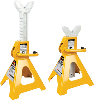 Performance Tool W41022 3 Ton (6,000 lbs.) Capacity Heavy Duty Jack Stand Set 3 Ton (6,000 lbs)