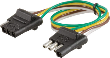 Curt Manufacturing 58380 4-Way Bonded 12 Bonded Loop, Car and Trailer End