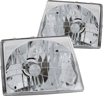 Anzo USA 121132 Toyota Tacoma Crystal Chrome Headlight Assembly - (Sold in Pairs)