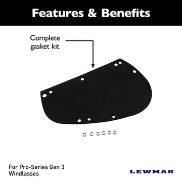 Lewmar 66000759 P/S Gen 3 Gasket Kit