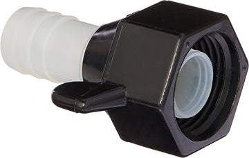 SHURFLO (244-2926) 1/2" x 14 NPT x 1/2" Barb Straight Wingnut Swivel Adapter
