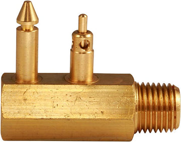 Attwood Marine Brass Quick-Connect Tank Fitting 1/4-Inch NPT Male Thread for Johnson/Evinrude/OMC, 8883-6
