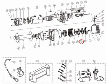Smittybilt 97412-02 Winch Gear Carrier