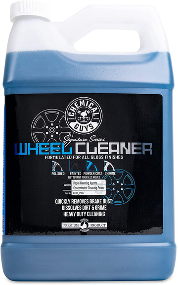 Chemical Guys CLD_203 - Signature Series Wheel Cleaner (1 Gal),Blue 1 Gallon