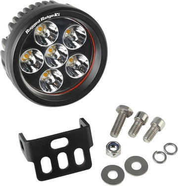 Rugged Ridge 15209.01 Light Kit,3.5In,Round,18 Watt 1999-2022 UNIVERSAL UNIVERSAL