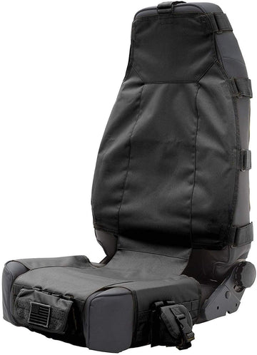 Smittybilt 5661001 GEAR Black Front Seat Cover