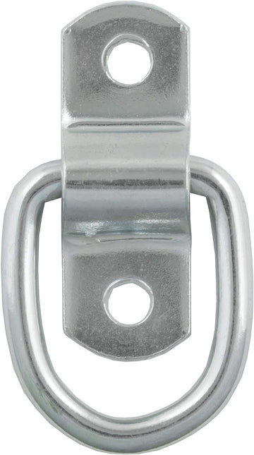 Curt Manufacturing 83730 1200 Lb Cap 10 Ga Stl D-Ring 0.225 Dia Bright Zinc Finish
