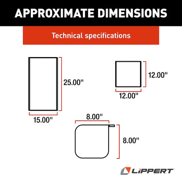 Lippert 6-Piece Road Sign Kitchen Towel & Potholder Set