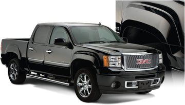 Bushwacker 40926-02 GMC OE Style Fender Flare Set of 4,OE Black