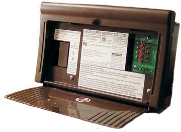 WFCO WF-8725-AD WF-8700-AD Series Power Center - 25 Amp, 105-130 VAC, 60 Hz, 430W, Black