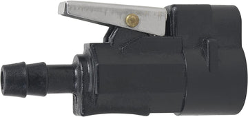 Moeller Marine Fuel Tank Barb Connector (Mercury, 3/8", Female, Two Prong Clip Style,1998 and Newer Engines)