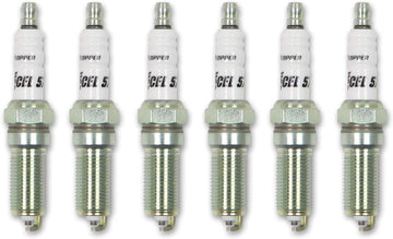 ACCEL Acc 578C1-6 Spark Plug, Ford EB V6, 1 Range Colder, 6Pk