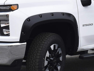 Bushwacker 40982-02 Pocket Style Fender Flares 4pc. Set fits 2020-2022 Chevrolet Silverado 2500HD & 3500HD